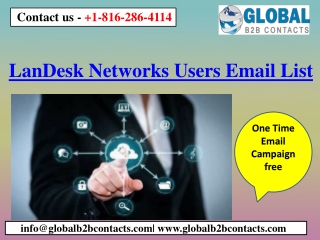 LanDesk Networks Users Email List