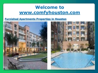 Furnished Apartments Properties in Houston