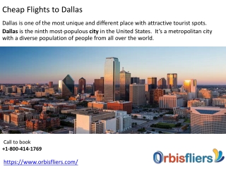 Cheap Flights to Dallas