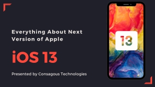 Everything About Apple’s Next Version iOS 13!!