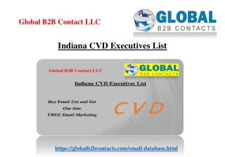 Indiana CVD Executives List