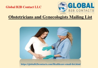 Obstetricians and Gynecologists Mailing List