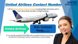 United Airlines Contact Number for Flight Reservations