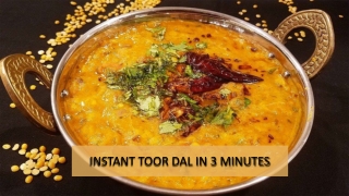 INSTANT TOOR DAL IN 3 MINUTES