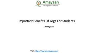 Important Benefits Of Yoga For Students