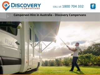 Campervan Hire in Australia - Discovery Campervans