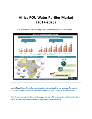 Africa POU Water Purifier Market (2017-2023)