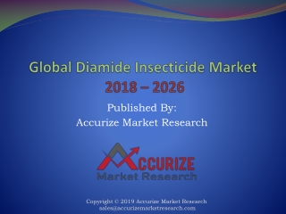 Global Diamide Insecticide Market