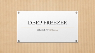 DEEP FREEZER