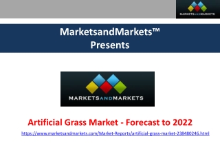 Artificial Grass Market by Installation, Application - Global Forecast 2022