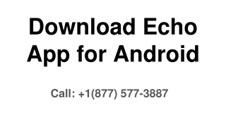 Download Echo App for Android