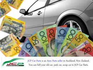 JCP Car Parts - Sell your old car for cash In New Zealand