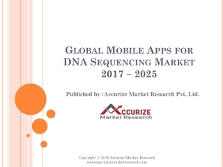 Mobile Apps for DNA Sequencing Market