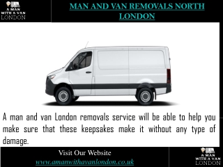 Man And Van Removals North London