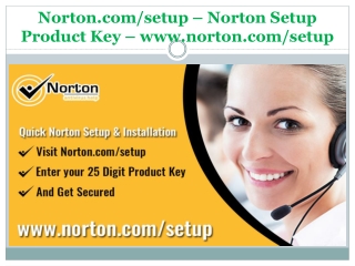 Norton.com/setup – Norton Setup Product Key – www.norton.com/setup