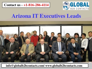 Arizona IT Executives Leads