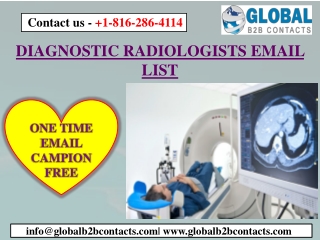 DIAGNOSTIC RADIOLOGISTS EMAIL LIST