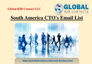 South America CTO's Email List