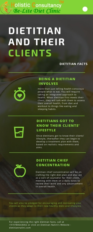 Dietitian and their Clients