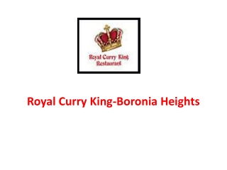 15% Off - Royal Curry King-Boronia Heights-Boronia Heights - Order Food Online