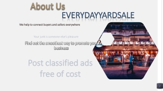 Post classified ads free of cost