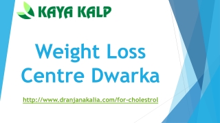 Weight Loss Centre Dwarka-Dr Anjana Kalia