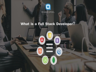 What is a full stack developer?