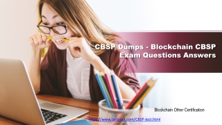 Certsout Blockchain CBSP Exam Briandumps