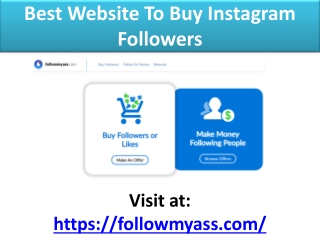 Best Website To Buy Instagram Followers