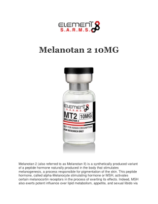 Buy Melanotan 10mg