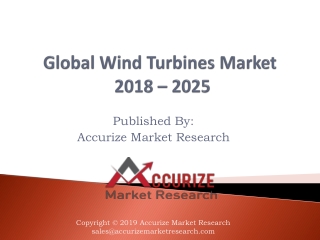 Global Wind Turbines Market