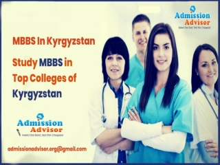 MBBS in Kyrgyzstan at affordable price