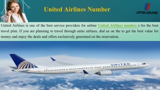 Get help on flights tickets! Dial United Airlines Number