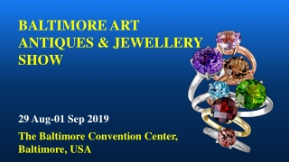 Baltimore Art Antiques & Jewellery Show