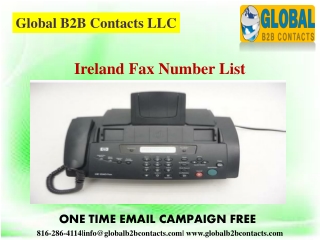 Ireland Fax Number List