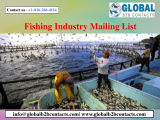 Fishing Industry Mailing List