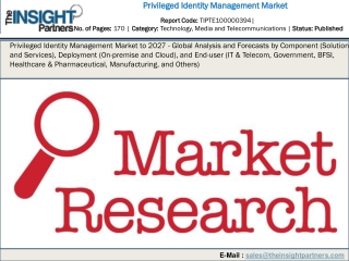 Privileged Identity Management Market to 2027
