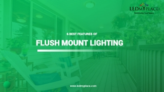 LED Flush Mount Lights come with 5 years of Warranty