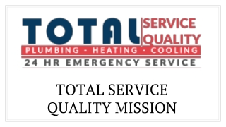 Water Heater Repair & Installation Mission