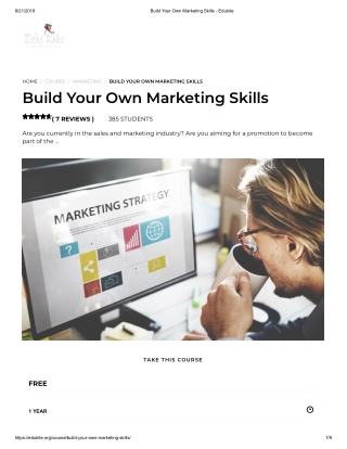 Build Your Own Marketing Skills - Edukite