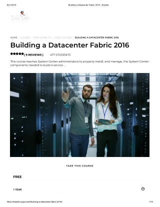 Building a Datacenter Fabric 2016 - Edukite