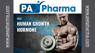 Human growth hormone www.pxepharma.com