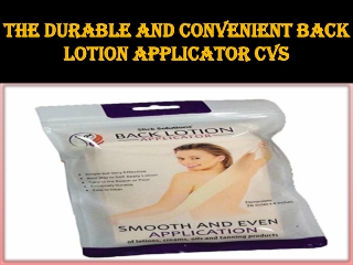 Back lotion applicator cvs