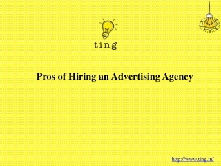 Pros of Hiring an Advertising Agency