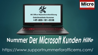 MS Office Repair Assistance Rund Um Die Uhr Für Sie Erreichbar Unter ( 49-800-181-0338)