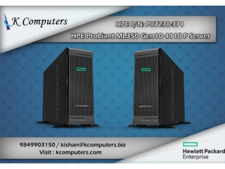 HPE ProLiant ML350 Gen10 Server 8SFF S-4110 Proc