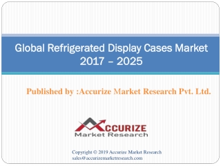 Refrigerated Display Cases Market