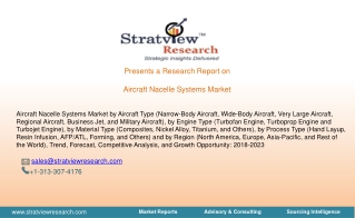 Aircraft Nacelle Systems Market | Forecast upto 2024