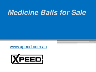 Medicine Balls for Sale - www.xpeed.com.au