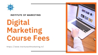 Digital Marketing Course fees by Institute of Marketing Bangalore